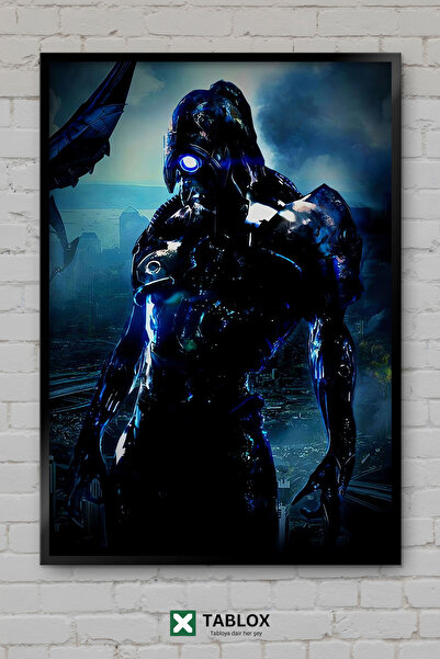 TABLOX Mass Effect Andromeda Game Science Fiction Διακοσμητικός πίνακας MDF μ...