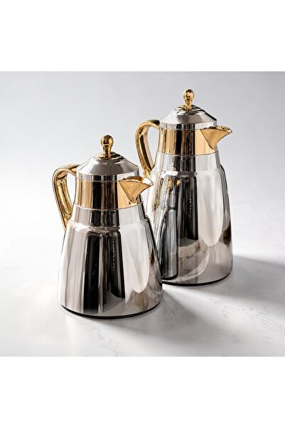 mastergold Luxury Stainless Steel Tea and Coffee Thermos Set, 2 Pieces, Therm...