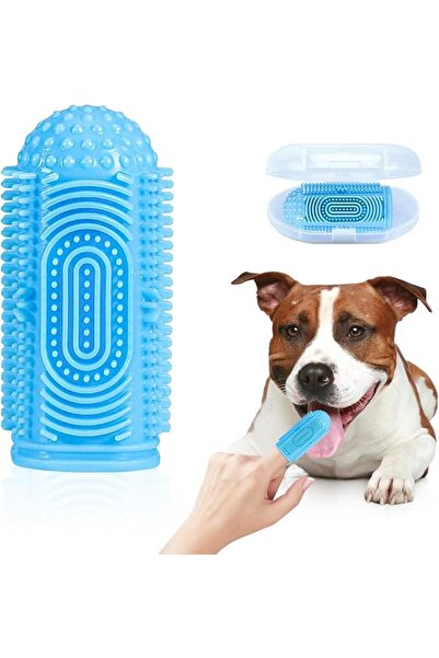 HASTHIP ® BrandName Dog Toothbrush, Soft Silicone Pet Finger Toothbrush for D...