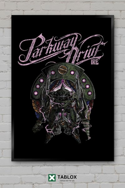 TABLOX Muzički poster metal benda Parkway Drive, metalcore, ukrasna MDF slika...