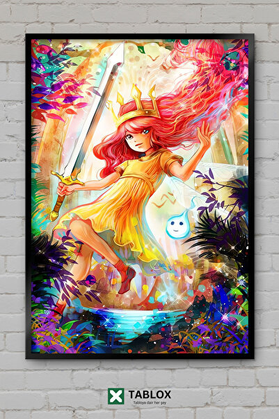 TABLOX Παιχνίδι Child Of Light RPG Παραμυθένια Περιπέτεια Αφίσα Πλαισιωμένο Δ...
