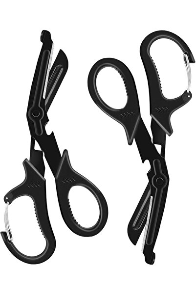 Yelajoy 2 Pack 15cm Trauma Shears | Stainless Steel Surgical Scissors with Ca...
