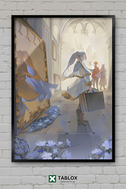 TABLOX Sousou No Frieren Anime Manga Τηλεοπτική Σειρά Μάγος Φανταστικό Διακοσ...