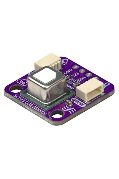 Soldering Modul senzor CO2 SCD43 lipit, NDIR, 0-40000 ppm, Qwiic