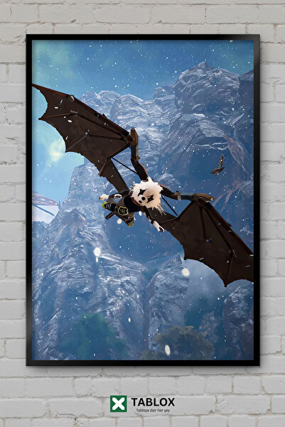 TABLOX Biomutant Game Mutant Action RPG Διακοσμητικό τραπέζι MDF με εμφάνιση ...