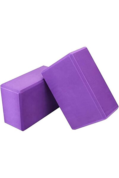 X SPRING Yoga Block, 2-Pack High Density EVA Foam Blocks, Non-Slip Exercise E...