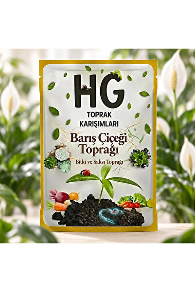 HG Barış Çiçeği (Spathiphyllum) Toprağı 5 Lt
