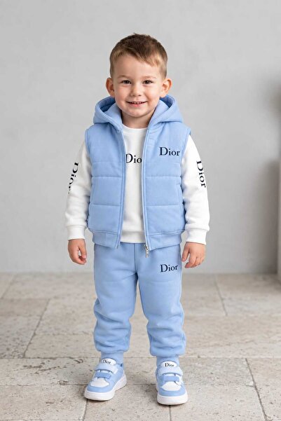ÇB Giyim Üçlü Bebek Takımı