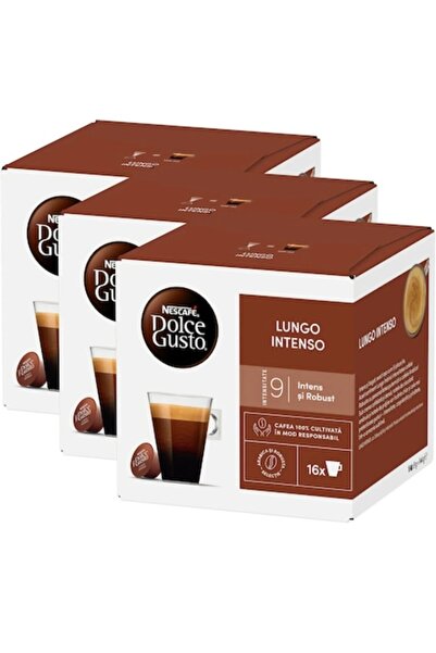 NESCAFÉ Dolce Gusto Σετ 3 x Κάψουλες καφέ Caffe Lungo Intenso, 48 ​ ​ τεμάχια...