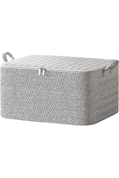 Yelajoy Grey Closet Organizers, Large Capacity Organizer Bag for Clothing Sto...