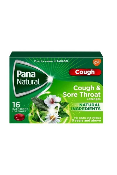 Panadol PanaNatural & Sore Throat Lozenges