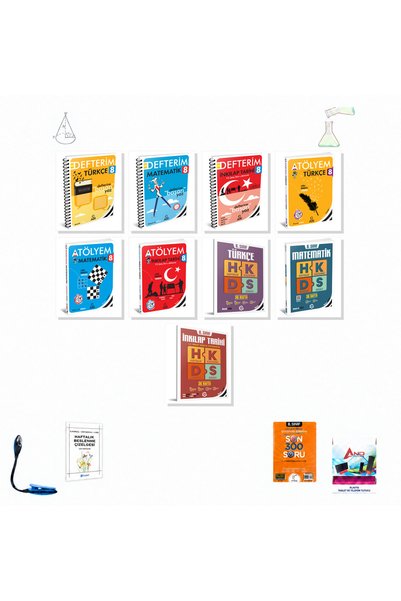 Arı Yayıncılık 2026-2027 8. Sınıf LGS Türkçe Matematik İnkılap Tüm Kaynaklar ...
