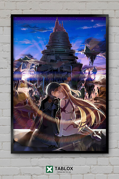 TABLOX Κίριτο Sword Art Online Άνιμε Μάνγκα Σπαθί Χαρακτήρας Πλαίσιο Εμφάνιση...