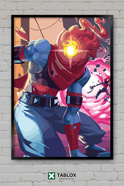 TABLOX Πλατφόρμα Δράσης Παιχνιδιού Dead Cells, Διακοσμητικός Πίνακας MDF με Π...