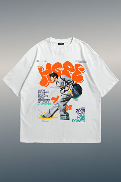 Grove Fashion Hope Printed Unisex Oversize T-Shirt
