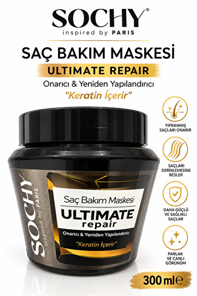 SOCHY Repairing & Renewing Hair Care Mask with Keratin Effect