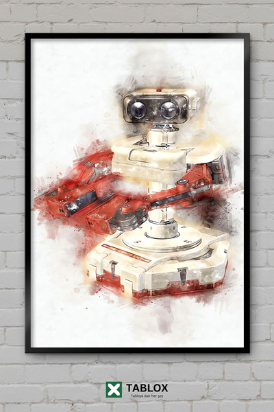 TABLOX Rob Portre Art Art Minimalist Poster Decor Πλαίσιο τοίχου με εμφάνιση ...