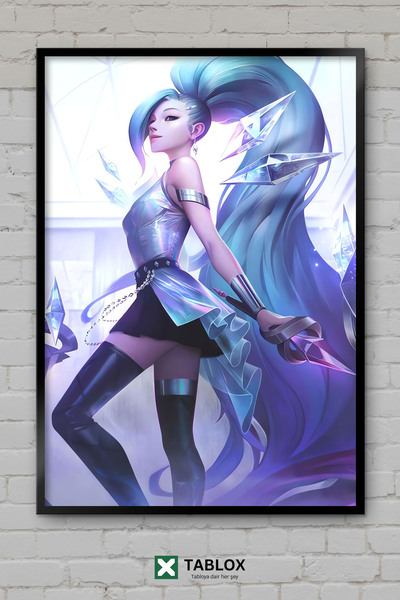 TABLOX All Out Seraphine League of Legends Game Character Frame Appearance De...