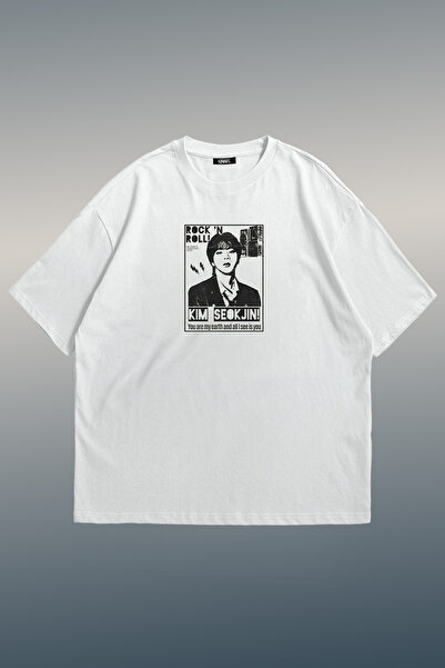 Grove Fashion Kim Seokjin Printed Unisex Oversize T-Shirt