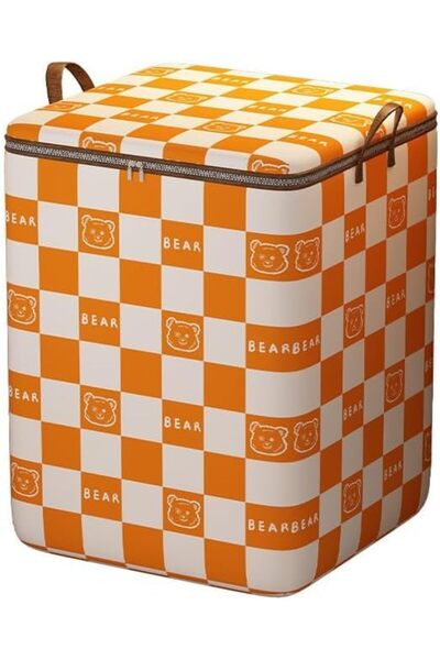 Aissiora 180L Portable Quilt Storage Bags Non-woven Extra Large Storage Bags ...