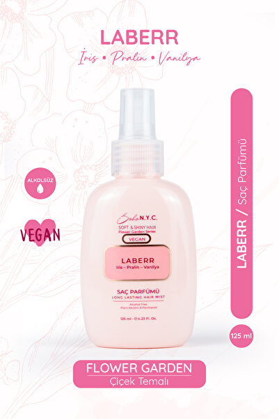 Soho N.Y.C. LABERR -Iris – Pralin – Vanilya- Kokulu Saç Parfümü 125 ml