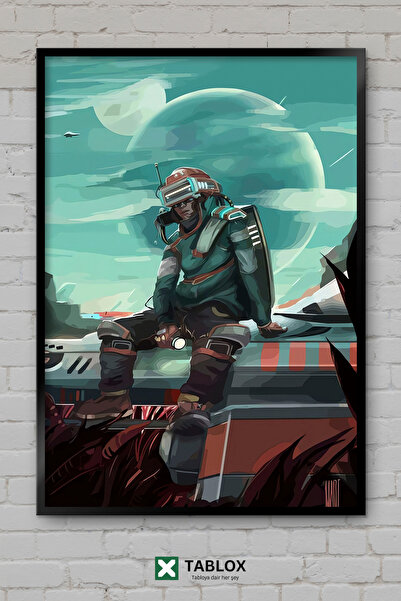 TABLOX Igra No Mans Sky, svemirska naučna fantastika, istraživanje, dekorativ...