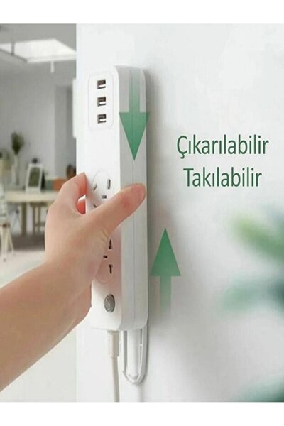 ELSE NIPPON Yapışkanlı ve Kızaklı Plastik Eşya Sabitleme Aparatı Priz- Kablo ...
