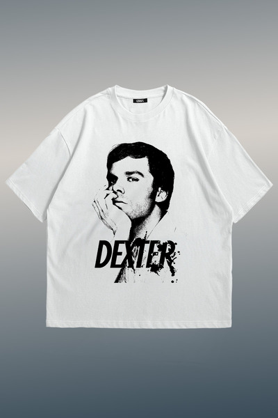 Grove Fashion Dexter Printed Unisex Oversize T-Shirt