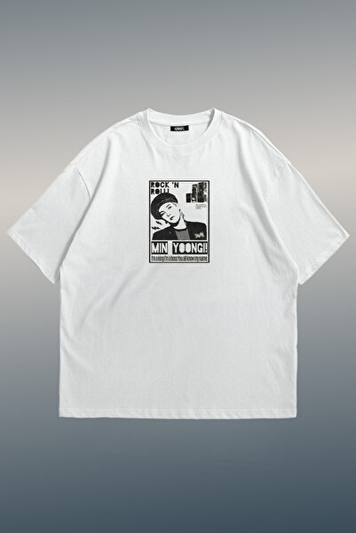 Grove Fashion Min Yoongi Printed Unisex Oversize T-Shirt