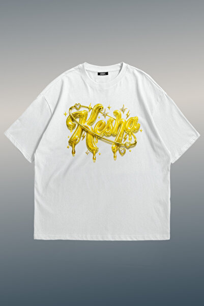Grove Fashion Kesha Printed Unisex Oversize T-Shirt