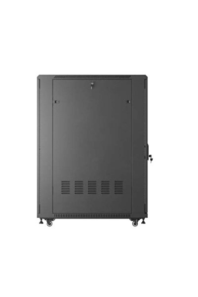 Lanberg 19" wall-mounted rack cabinet 27U/600X1000 (FLAT PACK) WITH MESH DOOR