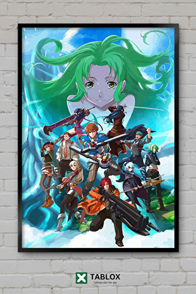TABLOX The Legend Of Heroes Παιχνίδι RPG Φανταστικός Ήρωας Διακοσμητικός πίνα...