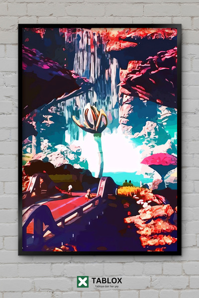 TABLOX The Outer Worlds Game Space Science Fiction RPG Διακοσμητικός πίνακας ...