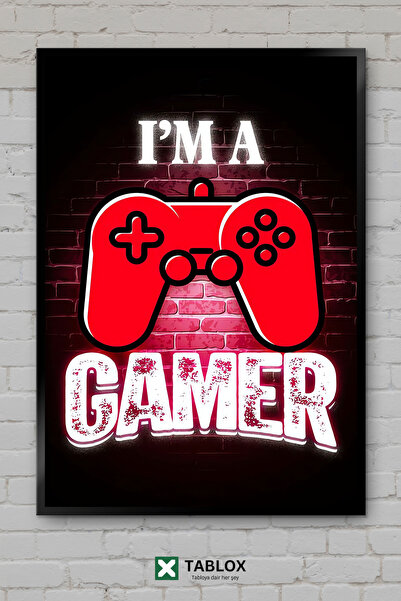TABLOX Είμαι Gamer, Είμαι Παίκτης, Αφίσα Πρόβολος Προσφοράς Βιντεοπαιχνιδιών,...