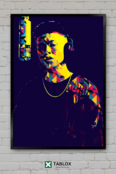 TABLOX Rich Brian Rapper Ράπερ Μουσική χιπ χοπ Πορτρέτο Αφίσα Πλαίσιο Εμφάνισ...