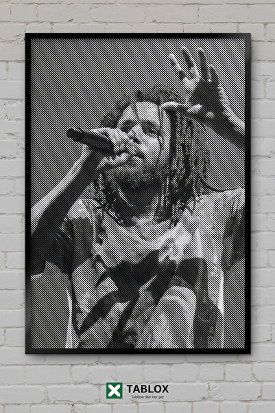 TABLOX J Cole Music Μουσική Ράπερ Ράπερ Χιπ Χοπ Τραγούδι Κορνιζαρισμένο Διακο...