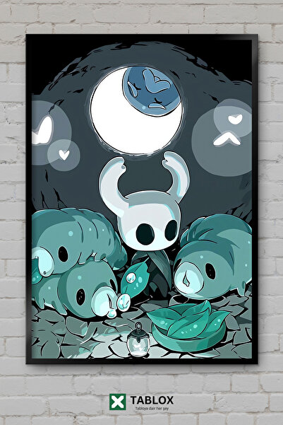 TABLOX Hollow Knight Art Art Dark Fantasy Game Διακοσμητικός πίνακας ζωγραφικ...