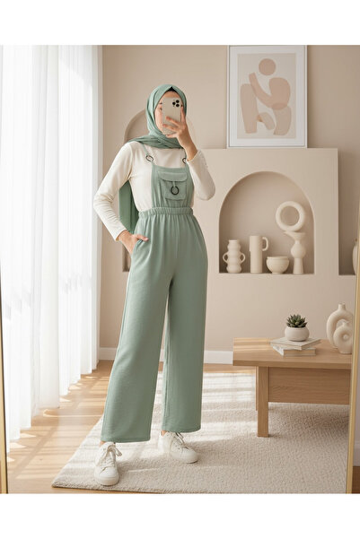 Modamorfo 7023 Gardener Overalls with Straps - Çağla