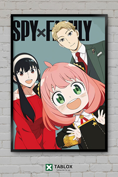 TABLOX Spy X Family Anime Manga Loid Yor Anya Spy Family Frame View Tablou de...
