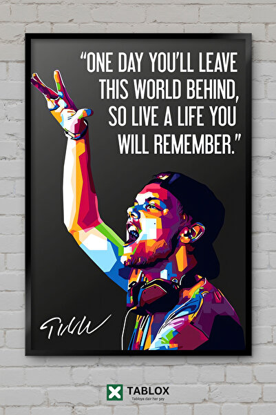 TABLOX Αποφθέγματα του Avicii, Αποφθέγματα DJ Producer Edm Music, Σουηδικό Πλ...