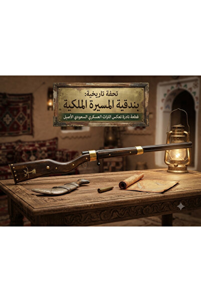 Generic Brand بندقية المسيرة الملكية (تحفة تراثية تذكارية).