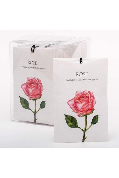 SYOSI Rose Sachet - 1 Box/12 Pcs Dried Flower Bag, Scented Drawer Freshener, ...