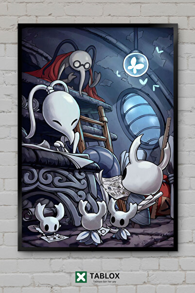 TABLOX Poster artistic cu armură fantastică Knight Knight, tablou decorativ d...