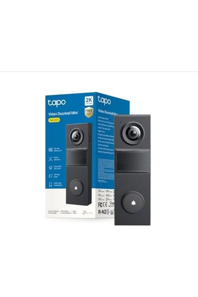 Genel Markalar TP-Link D205 | Mini Akıllı Görüntülü Kapı Zili | 2k Net Görünt...