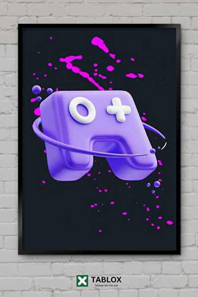 TABLOX Cadouri pentru gameri Cadou pentru jucători Poster de gaming Aspect cu...