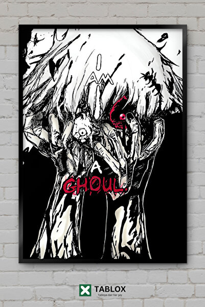 TABLOX Tokyo Ghoul Anime Manga Αφίσα με χαρακτήρες και σκηνικά, Διακοσμητικός...