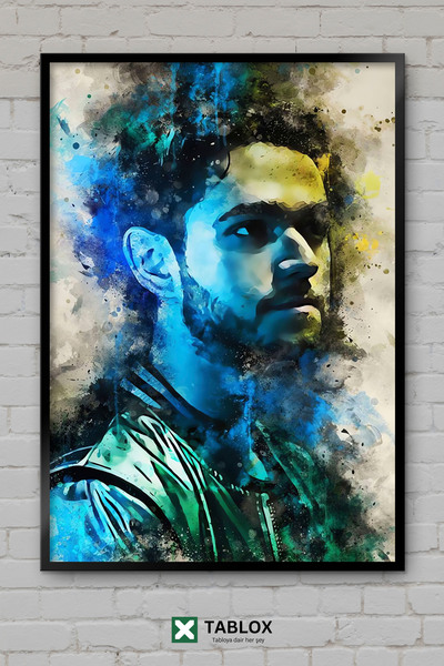TABLOX Αφίσα τοίχου με ηλεκτρονική μουσική Zedd Dj Producer, Διακοσμητικός πί...