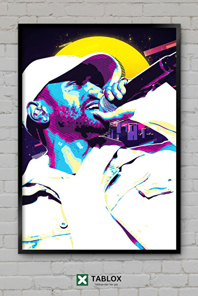 TABLOX Big Sean Rapper Rapper Hip Hop Poster cu muzică în stil cadru, tablou ...