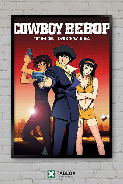 TABLOX Cowboy Bebop Gate to Heaven Anime Movie Space Cowboy Frame Look Decora...