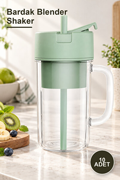 Yenilig 10 Pieces Cup Blender Shaker